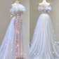 Stunning Strapless Sequins Mermaid Long Party Dress Birthday Outfits MD7491