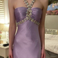 Elegant Purple Beading A-Line Long Formal Party Dress Birthday Dress MD7332