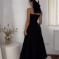 Black Sweetheart A-Line Long Formal Party Dress Birthday Dress MD7331