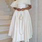 Ivory Off Shoulder A-Line Elegant Long Party Dress, D81