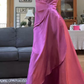 Fuchsia Straps A-Line Vintage Party Dress Birthday Outfits, MD7947