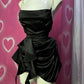 Black Spaghetti Straps Sheath Homecoming Dress Mini Birthday Outfits, D195