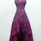 Elegant Spaghetti Straps A-Line Vintage Long Prom Dress, D212