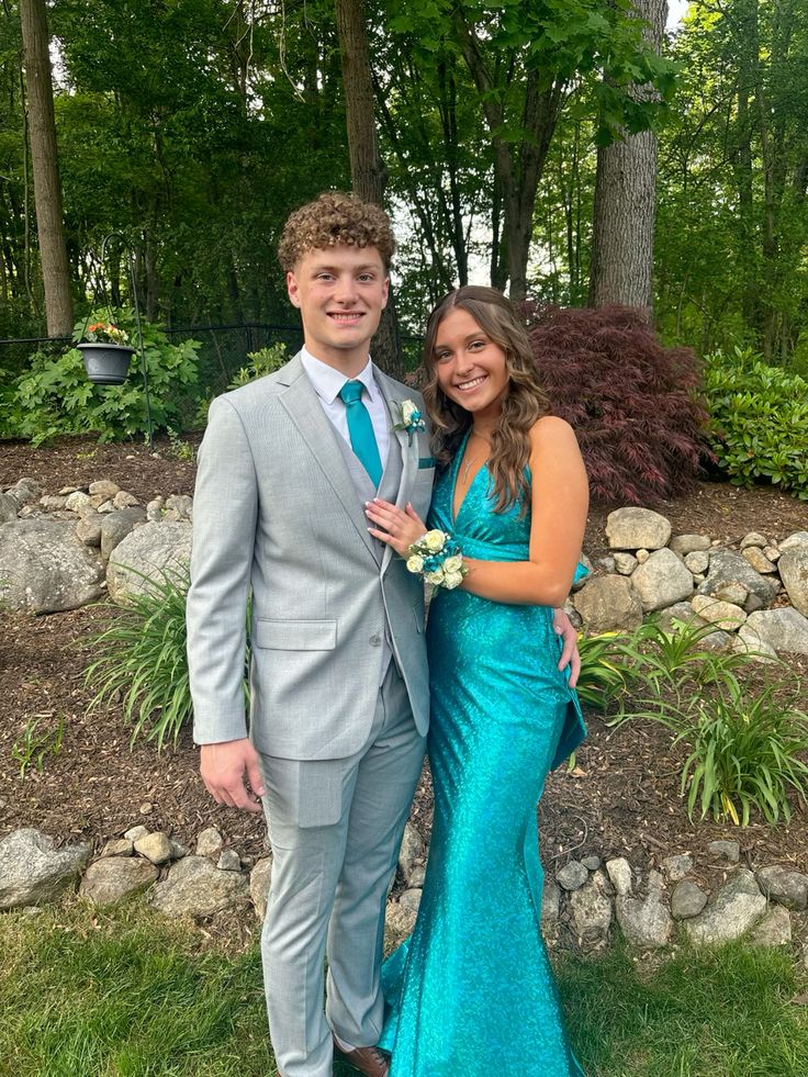 Turquoise Halter Neck Mermaid Satin Long Prom Dress Formal Party Dress, D663