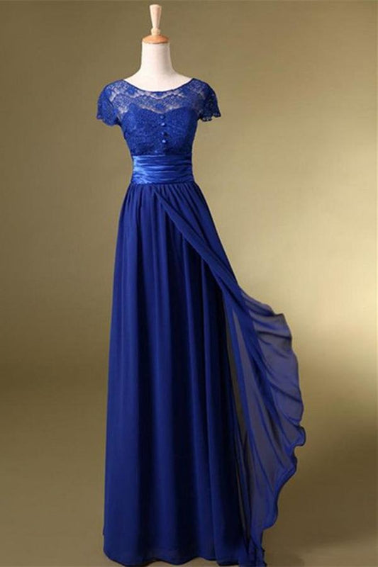 Royal Blue Long Charming Prom Dress/Evening Dress M1356