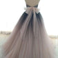 Sweetheart Neck Open Back Ombre Long Prom Dress, Ombre Formal Evening Dress M2678