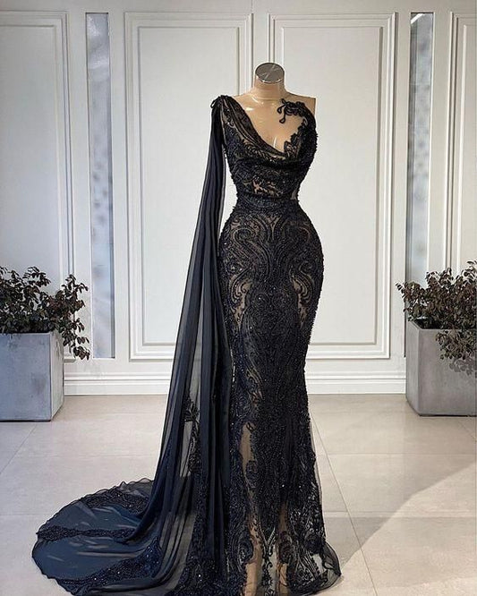 black sexy evening Dress prom dress,MD6670
